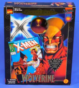 MARVEL COMICS FAMOUS COVERS WOLVERINE BROWN UNIFORM 8" TOY BIZ 1999 - Picture 1 of 5