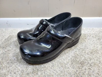 Женские профессиональные сабо Dansko черная лакированная кожа размер ЕС 41 США 10,5–11 - Изображение 1 из 4