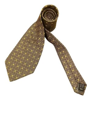 Valerio Garati Necktie Olive Green Handmade 100% Silk - Image 1 of 4