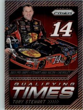 2016 Panini Prizm Qualifying Times #8 Tony Stewart
