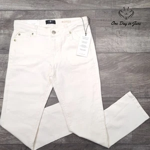 7 For All Mankind Girls The Peggi Straight Tapered Jeans Size 12 - Picture 1 of 6