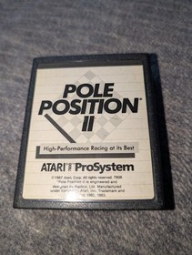 Pole Position II 2 (Atari 7800) Namco (1982, 1983) Cartridge Only! Free Shipping