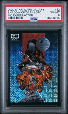 2022 Topps Star Wars Galaxy Shadow of the Dark Lord/50 Mojo Refractor Foto 1 de 3