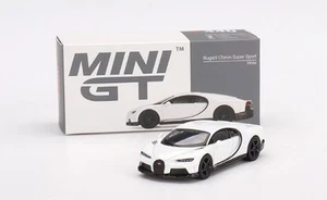 Bugatti Chiron Super Sport 1:64 White by Truescale Miniatures Mini GT - Picture 1 of 1