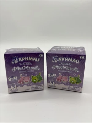 Aphmau MeeMeows Misterioso Vinilo Figura Basura 4 Bajo el Mar Lote de 2~ Nuevo~Sellado Foto 1 de 4