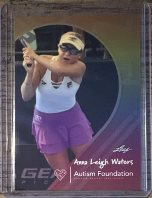 2023 Leaf Limited Edition Autism Foundation #1 Anna Leigh Waters 417/1000 NM/MT - Image 1 of 2