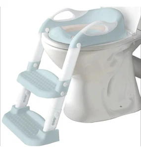Jool Baby Potty Training Seat with 2 Step Ladder for Toddlers Soft Padded Seat - Picture 1 of 9