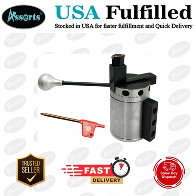 Accesorio de giro de bola de radio de alta resistencia para mini tornos de 7x14 y 7/16 Foto 1 de 4