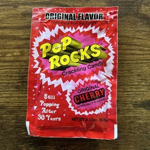 Pack Aniversario Edición Limitada De 1970’s Sabor Cereza Pop Rocks Caramelo .24 - Imagen 1 de 4