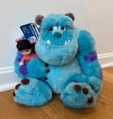 De colección Y2K Nuevo Con Etiquetas Disney Store Monsters Inc. Peluche Sulley and Boo Foto 1 de 4