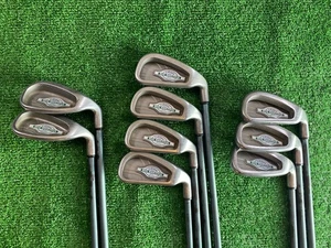 CALLAWAY⛳LADIES⛳BIG BERTHA X-12⛳GEMS GRAPHITE⛳RARE L GOLF SET⛳7.6/ 10 CONDITION⛳ - Picture 1 of 12