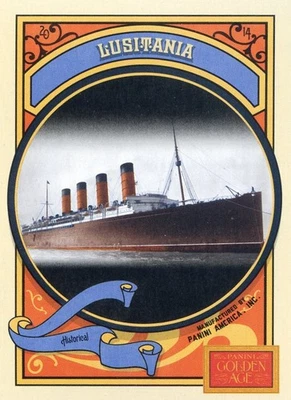 Panini Golden Age Base #23 Lusitania 2014 Foto 1 de 2