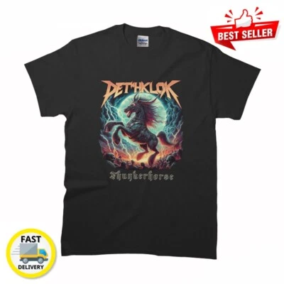 Nuevo Diseño Dethklok - Thunderhorse Clásico Premium HOMBRE MUJER CAMISETA S a 5XL Foto 1 de 3