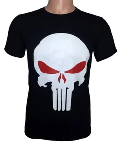 REVENGER SKULL T Shirt 100% Combed Cotton Short Sleeve Tee Costume Superhero Red - Picture 1 of 2