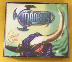 Maabus The Ultimate PC Videogame No Manual 3 Disc 1995 Microforum - Picture 1 of 4