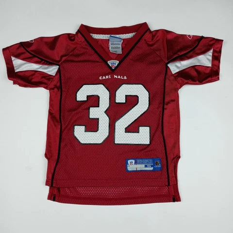 REEBOK Arizona Cardinals Jersey Edgerrin James NFL Football Kids Size 4 Small Cover
