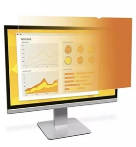 3M Gold Privacy Filter for 22" Widescreen Monitor (16:10) - Picture 1 of 2