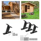 Roof Riser Brackets Heavy Duty Adjustable Angle Stable Frame Sturdy Hardware