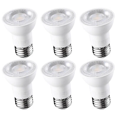 6-Pack 7W PAR16 LED Dimmable Bulb E26 Baset, 4000K Cool White - Image 1 of 4