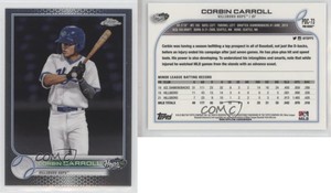 2022 Topps Pro Debut Chrome Corbin Carroll #PDC-73