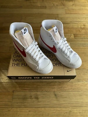 NIKE Wmns MID ‘77 Blazer Next Nature Shoes, New In Box, Size 5.5 Wmns Red/White  - image 1 of 4