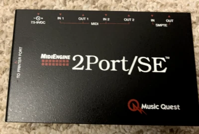 OPCODE interface MIDIEngine 2Port/SE for Windows 95 & 3.1 Music Quest 1993 - Image 1 of 4