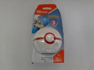 Brand New Mega Construx Pokemon Crabrawler Series 3 - Imagen 1 de 1