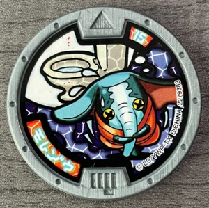 Yo-Kai Uhr Fidgephant graue Medaille japanische Ausgabe Yokai B64 - Bild 1 von 4