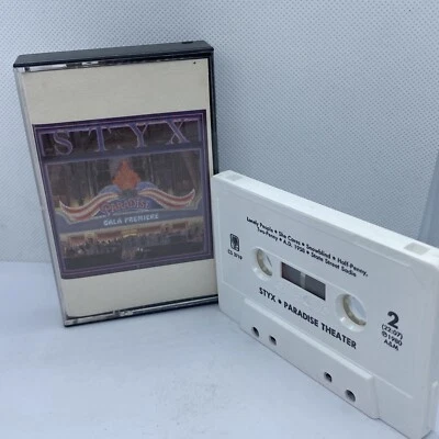 STYX - PARADISE THEATRE Rare USA Import Cassette tape - Image 1 of 4