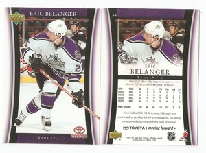 2005-06 Eric Belanger ~ Kings Rule! ~ Los Angeles Kings Hockey Trading Card #8