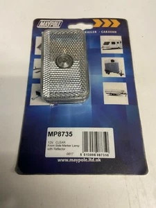 CARAVAN/MOTORHOME/TRAILER MAYPOLE MP8735 FRONT MARKER LIGHT - Bild 1 von 1