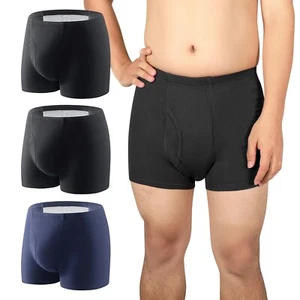 Carer Incontinence Underwear Men's Washable Incontinence Boxer Briefs 3 Pack M - Picture 1 of 5