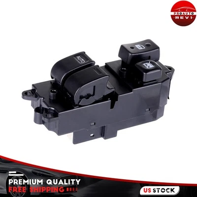 Interruptor de ventana eléctrica delantero izquierdo para Toyota RAV4 1995-1999 Tacoma Paseo Tercel Foto 1 de 4