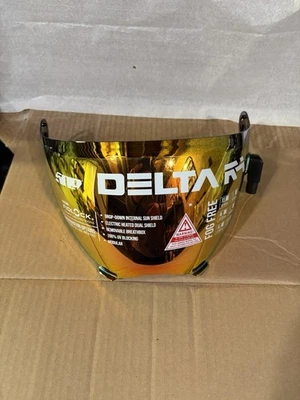 Protector eléctrico de doble panel térmico Delta R4 509 con tinte de espejo dorado Foto 1 de 4