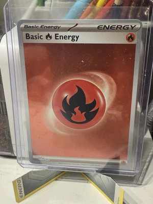 Basic Fire Energy (Cosmos Holo) 002 Sv01: Scarlet & Violet Base Set Holo - Image 1 of 2