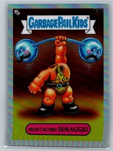Cubo de basura niños cromo 7 refractor nombre C #AN-3c Mustachio Dimaggio - Imagen 1 de 2