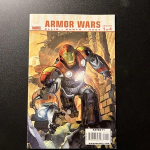 ULTIMATE ARMOR WARS #1 (2009) 1° apparizione Ghost & Justine Hammer - Foto 1 di 11
