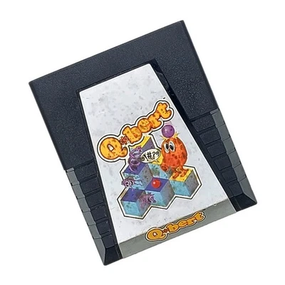 Qbert (Atari 2600, 1983) Video Game Cartridge Only -Cleaned, Tested- - Image 1 of 4