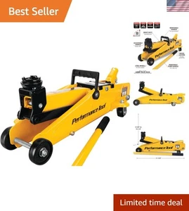Heavy-Duty Performance Tool Garage Jack - 4,000 lbs Capacity for Car Maintenance - Picture 1 of 11