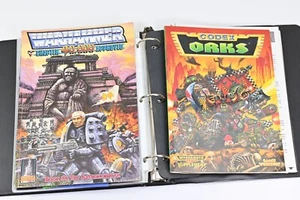 Lotto giochi Codex Orks Warhammer capitolo 40K GW vari raccoglitori - Foto 1 di 21