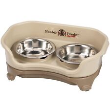 - Express Model - Mess-Proof Cat Bowls (Cat, Cappuccino) – Made in USA – Elev...