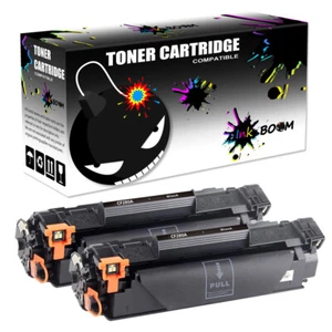 2BK Toner Cartridge replace for HP CF280A 80A LaserJet 400 M425dw M401a M401dw - Picture 1 of 1