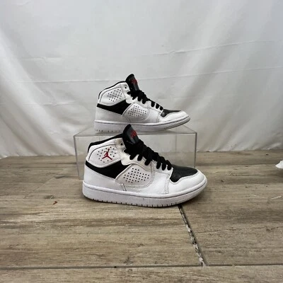 Nike Jordan Access White/Gym Red-Black - Size 4Y - Image 1 of 4