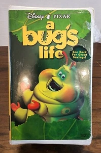 A Bugs Life (VHS 1999, Disney-Pixar) Hopper Cover Clamshell -like new - Foto 1 di 9