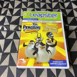 Leap Frog Leapster Explorer Learning Game The Penguins of Madagascar Nickelodeon - Picture 1 of 6