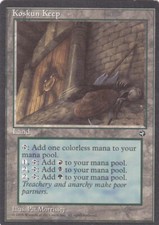 Koskun Keep Homelands Land Magic the Gathering MTG x1