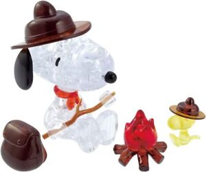New beverly 43 piece crystal puzzle Snoopy Camping 50292 from Japan
