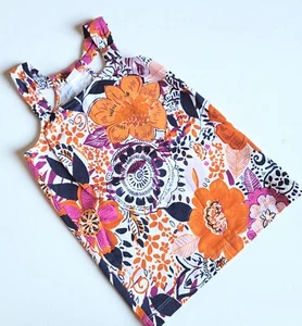 Gymboree Girls 6 Spice Market Pink Purple Floral Tank Top NWT - Picture 1 of 2