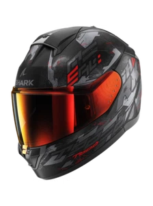 INTEGRALHELM SHARK RIDILL 2 MOLOKAI MATT KAR SCHWARZ GRAU ROT GRÖSSE XS S M L - Bild 1 von 2