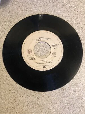 Devo 45rpm 1980 WB 49550 Whip It / Turn Around - Free Shipping Vinyl Record - Image 1 of 4